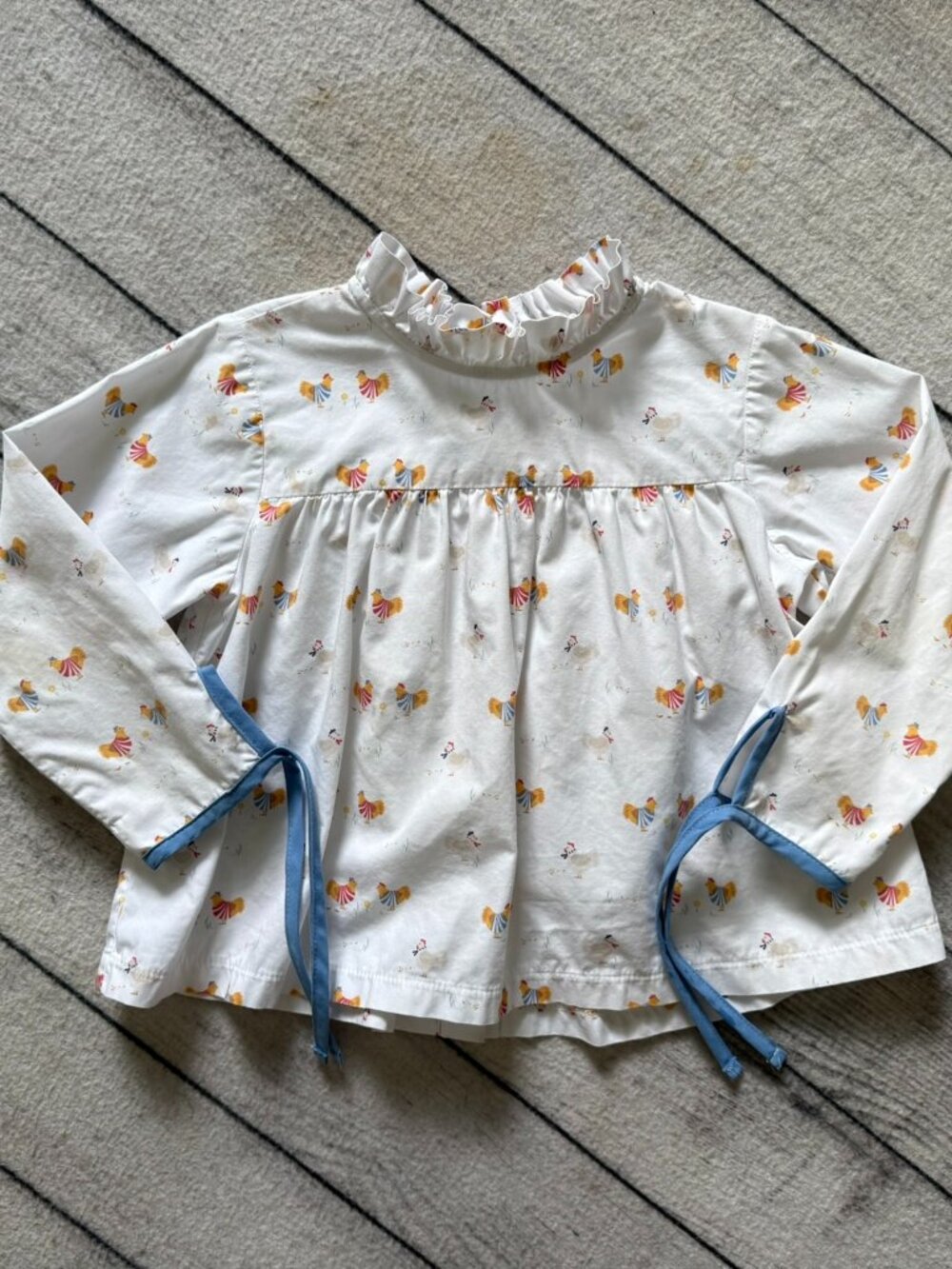Rare Find! Bella Bliss Girl's Shirt, Sz 3T, French Themed, Beret, GUC!!!